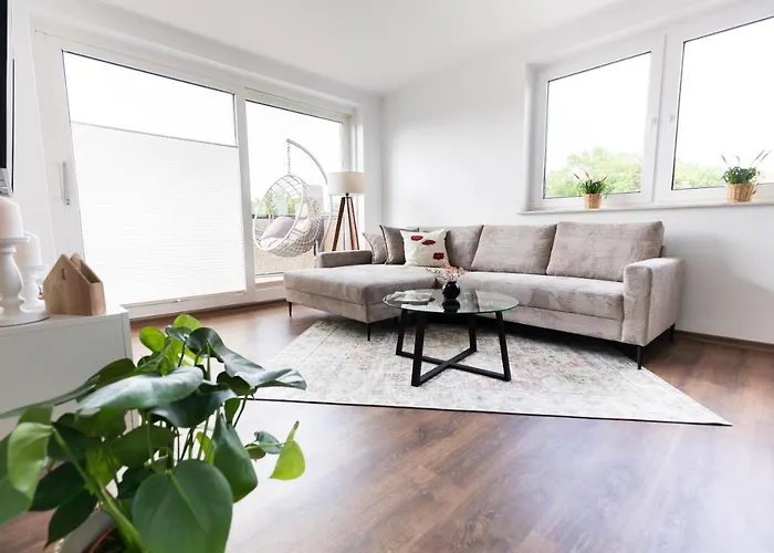 Smartfewo - Penthouse - Bbq - Balkon - Parkplatz Бад-Цвишенан