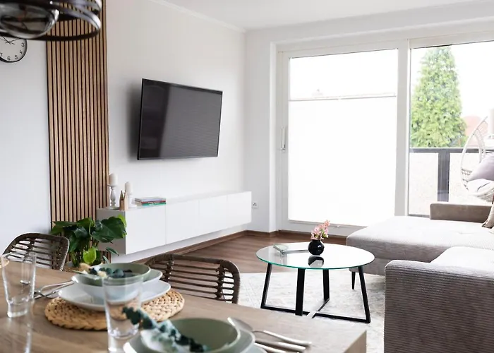 Smartfewo - Penthouse - Bbq - Balkon - Parkplatz Апартаменты